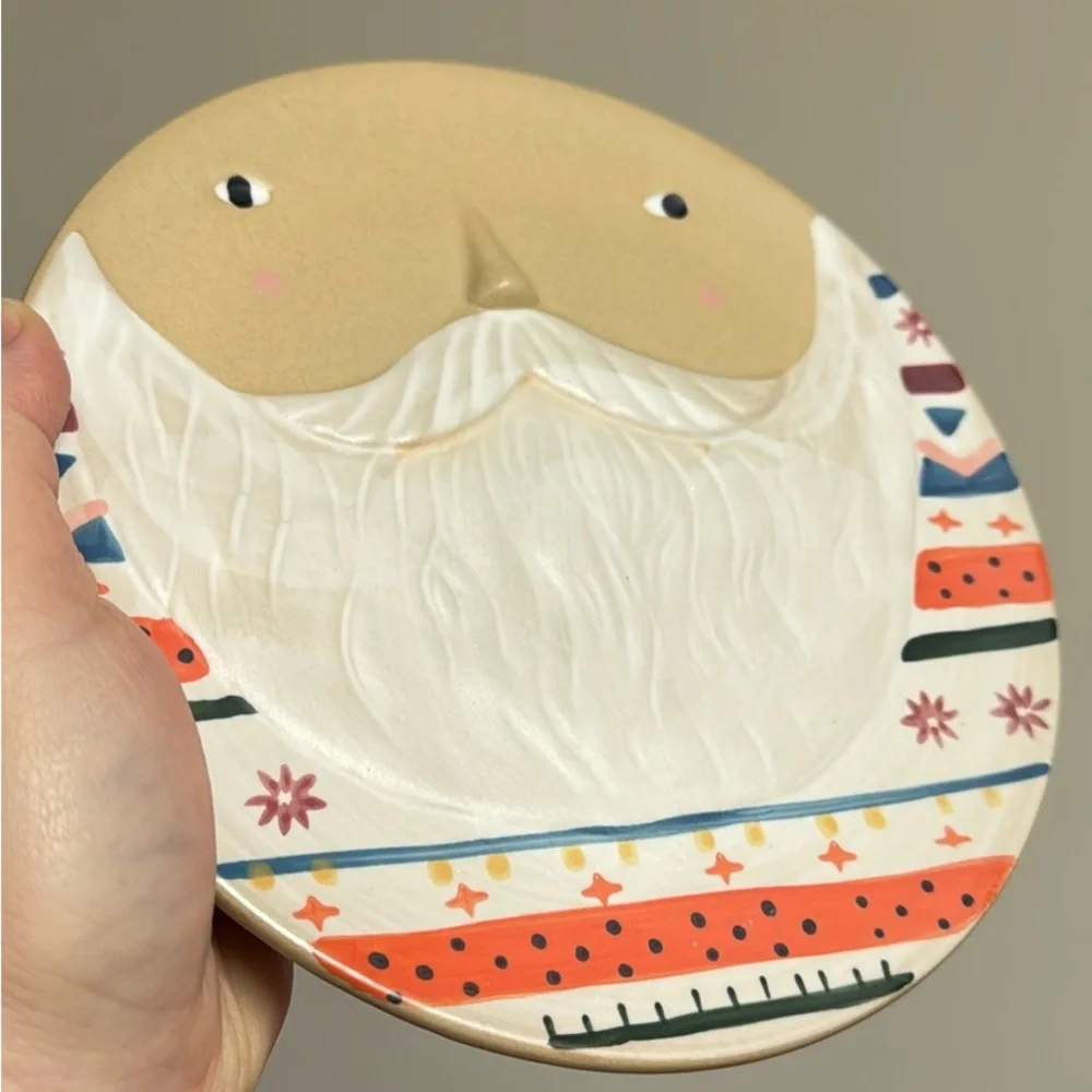 Fotini Tikkou Santa Claus plate